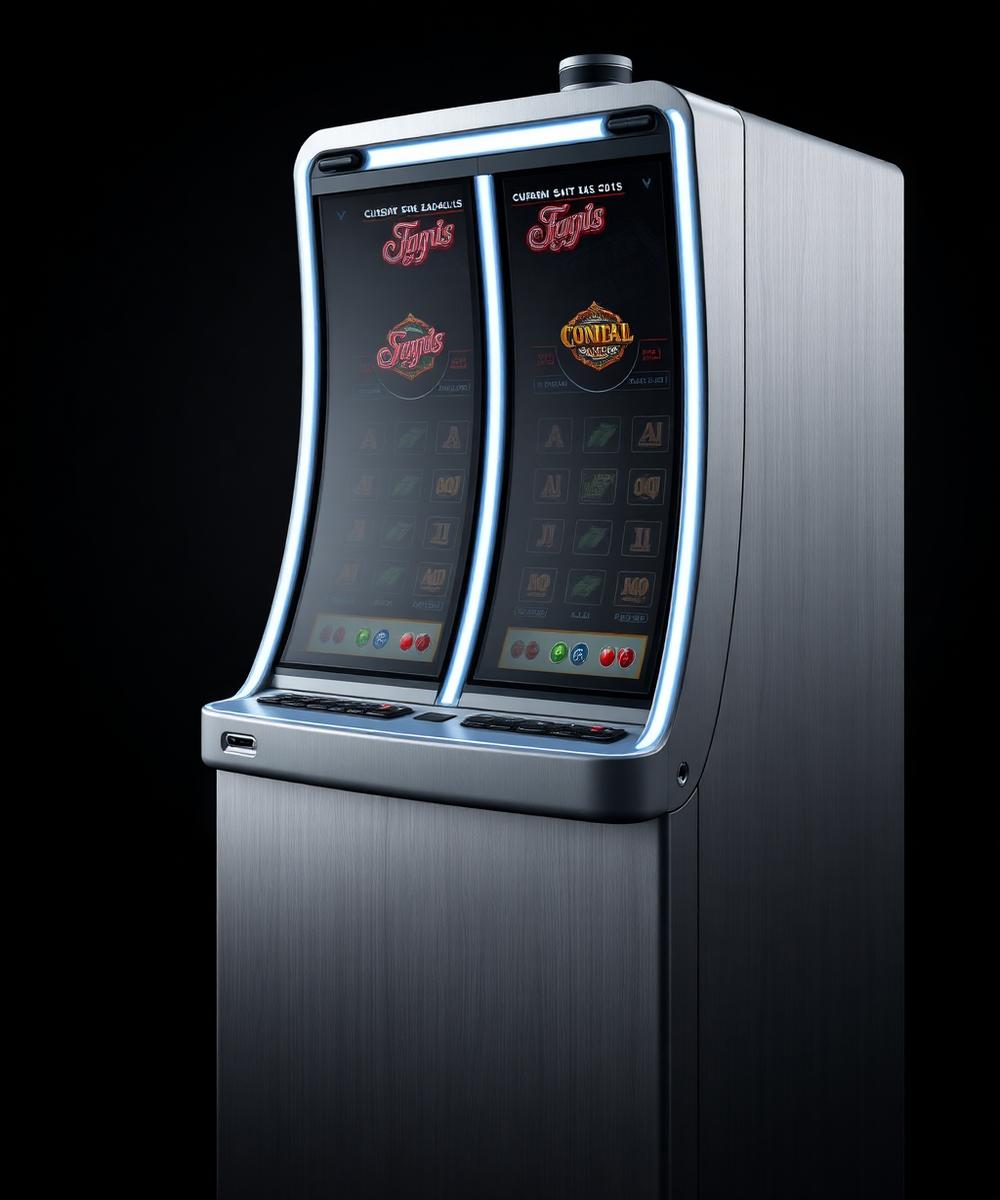 Vertex 49 Curve — slot cabinets by Novaris Gaming